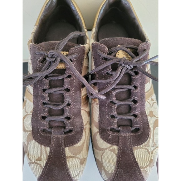 Coach signature canvas shoes size 9 - Picture 10 of 12